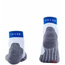 Falke Running Sock RU4 Endurance Short (medium cushioning) white/blue/grey Men - 1 Pair